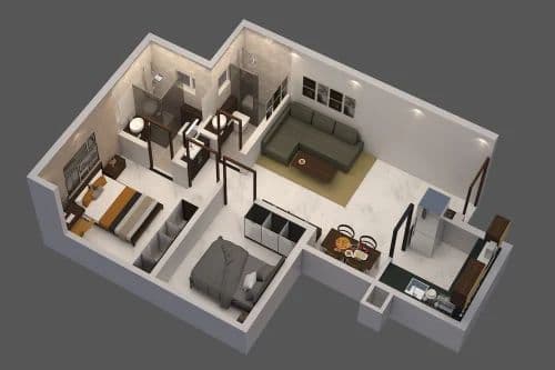 2D/3D Designing for Interior & Exterior Works